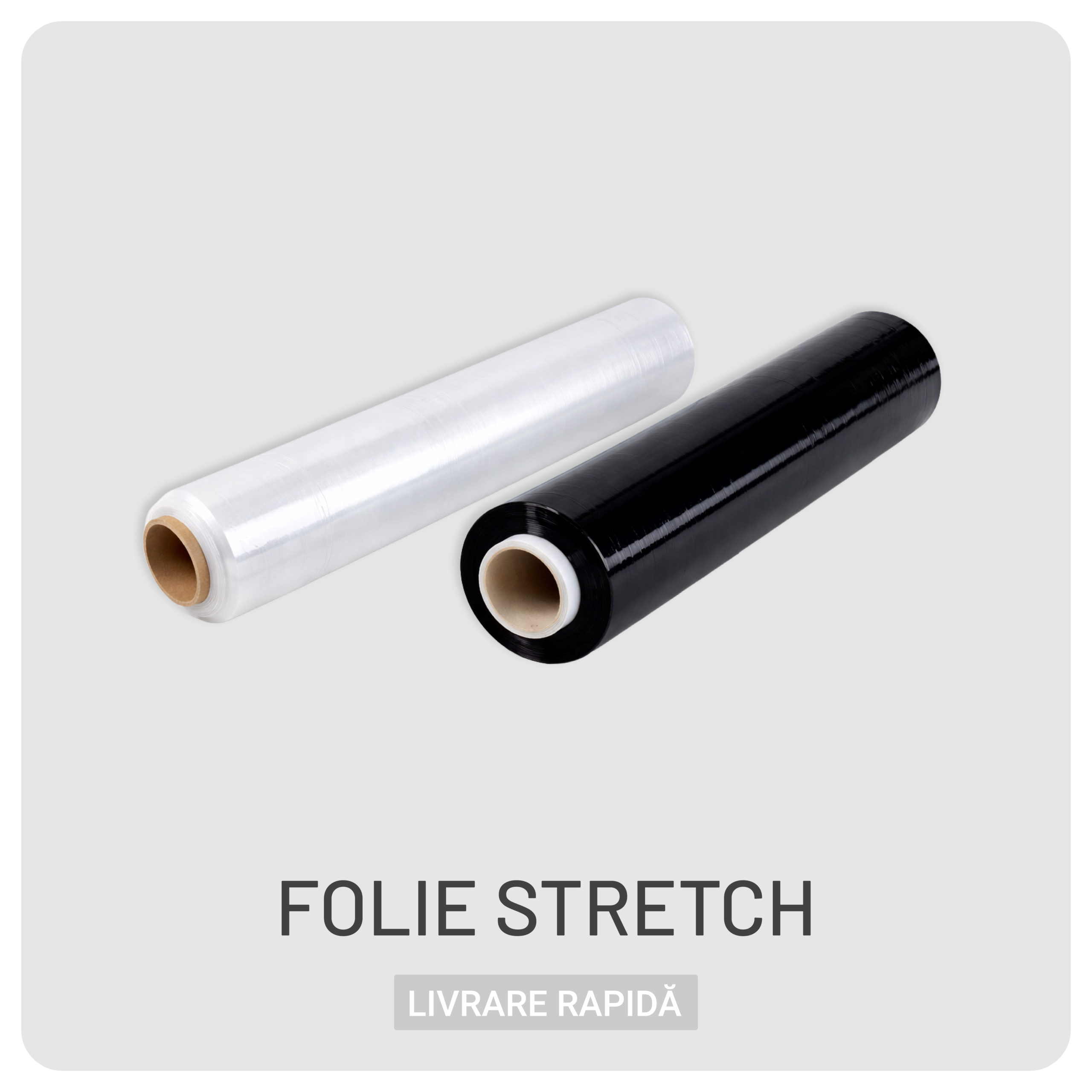 Folie stretch neagra